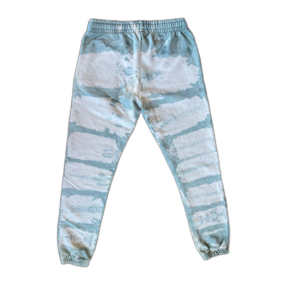 TALENTLESS Cream Blue Tie Dye Gym Basketball Jogger Sweatpants Mens Size Small - Picture 4 of 6